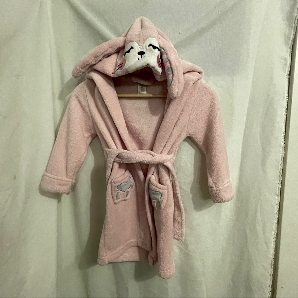 Youth girls bunny robe